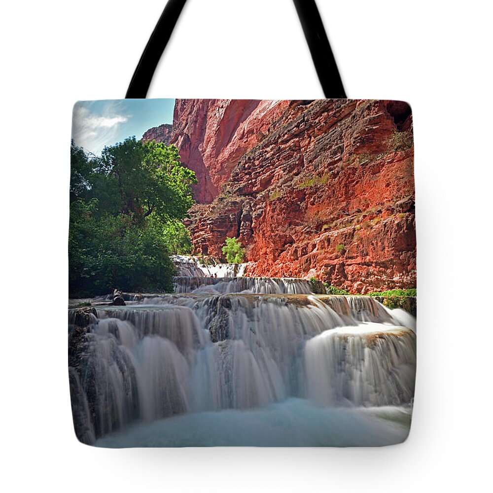 Beaver Falls Tote Bag featuring the photograph Beaver Falls by Amazing Action Photo Video