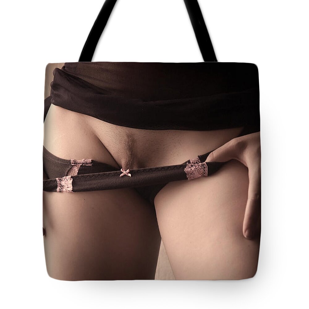 Tabitha Tote Bag featuring the photograph Being Girly by Michael McGowan