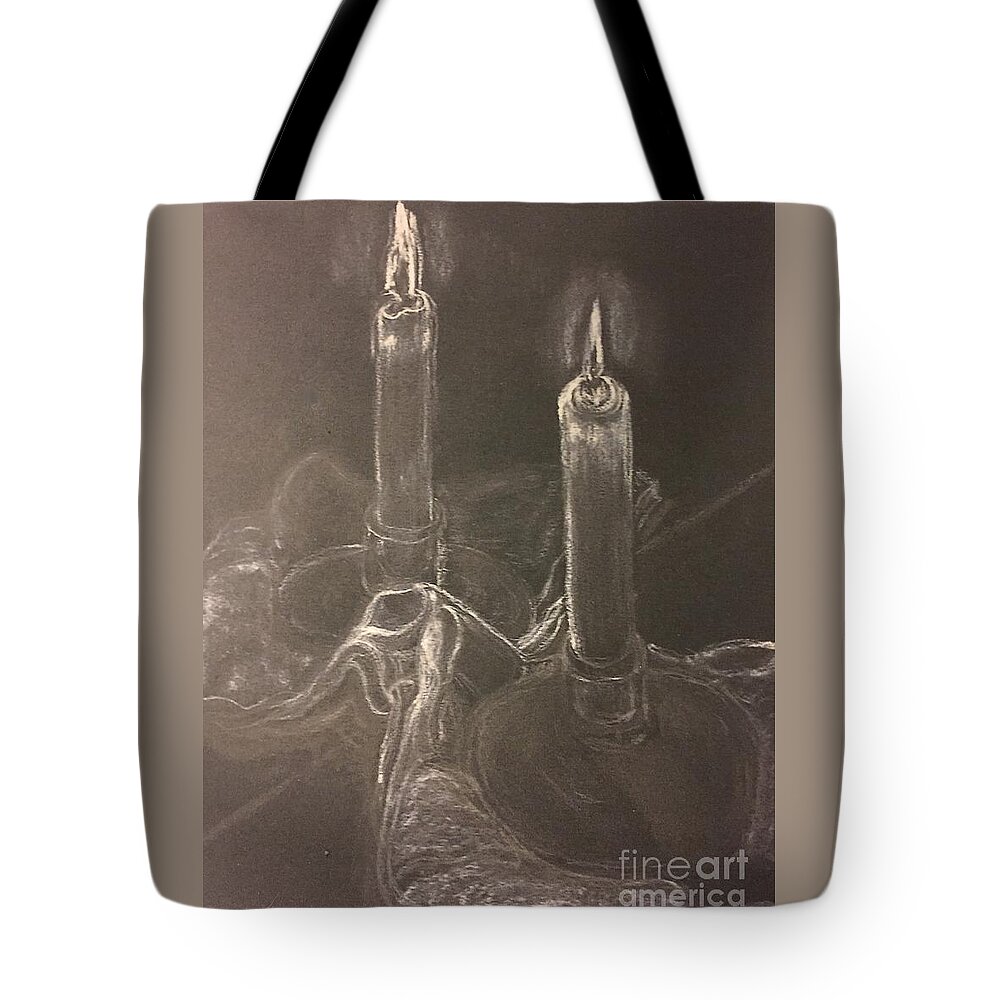 Tote Bag featuring the photograph Believing Mirror by Mary Kobet