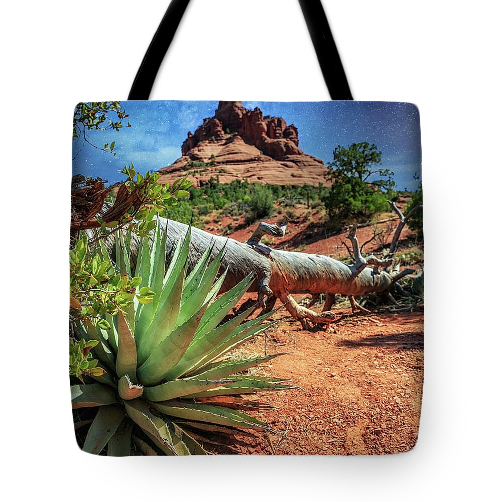 Red Rock Canyon Tote Bag featuring the photograph Bell Rock Sedona by Lev Kaytsner