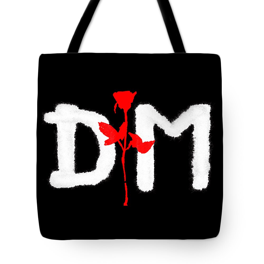 Best of depeche mode logo Exselna Tote Bag by Basset Bobbe - Pixels