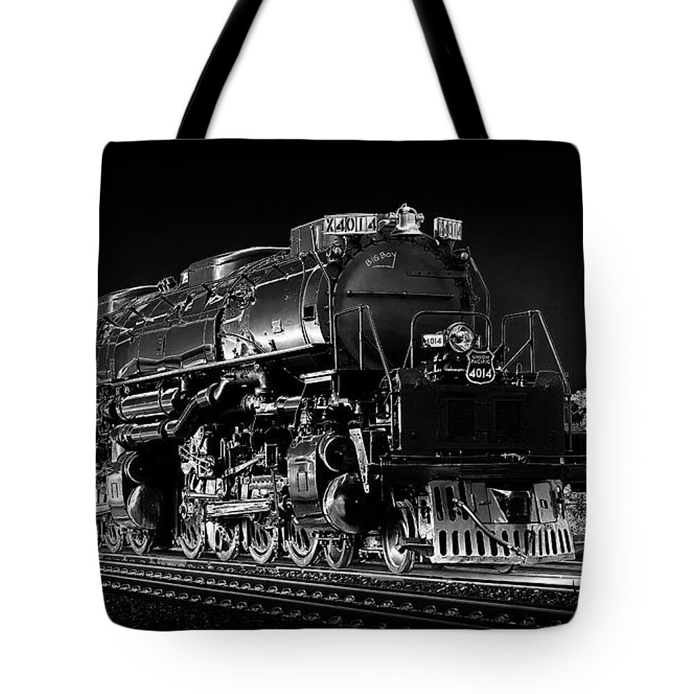 Big Boy Tote Bag featuring the photograph Big Boy 4014 - Solarized by Susan Rissi Tregoning