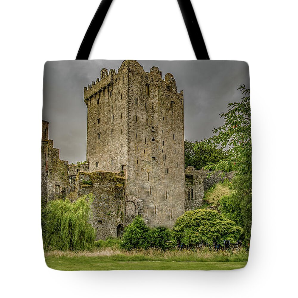 Piper Tote Bag featuring the photograph Blarney Castle by Marcy Wielfaert