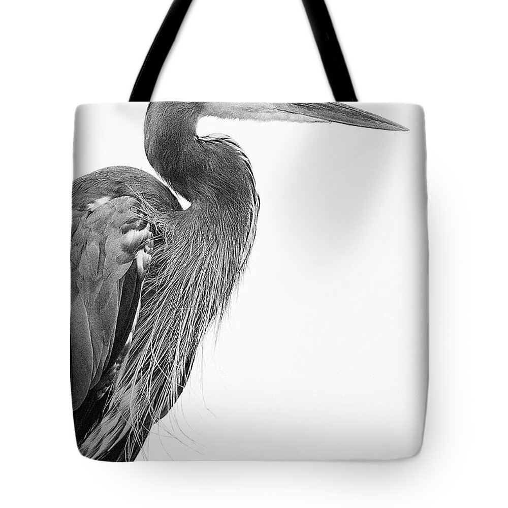 Alert Bay Tote Bag featuring the photograph Blue by Canadart -