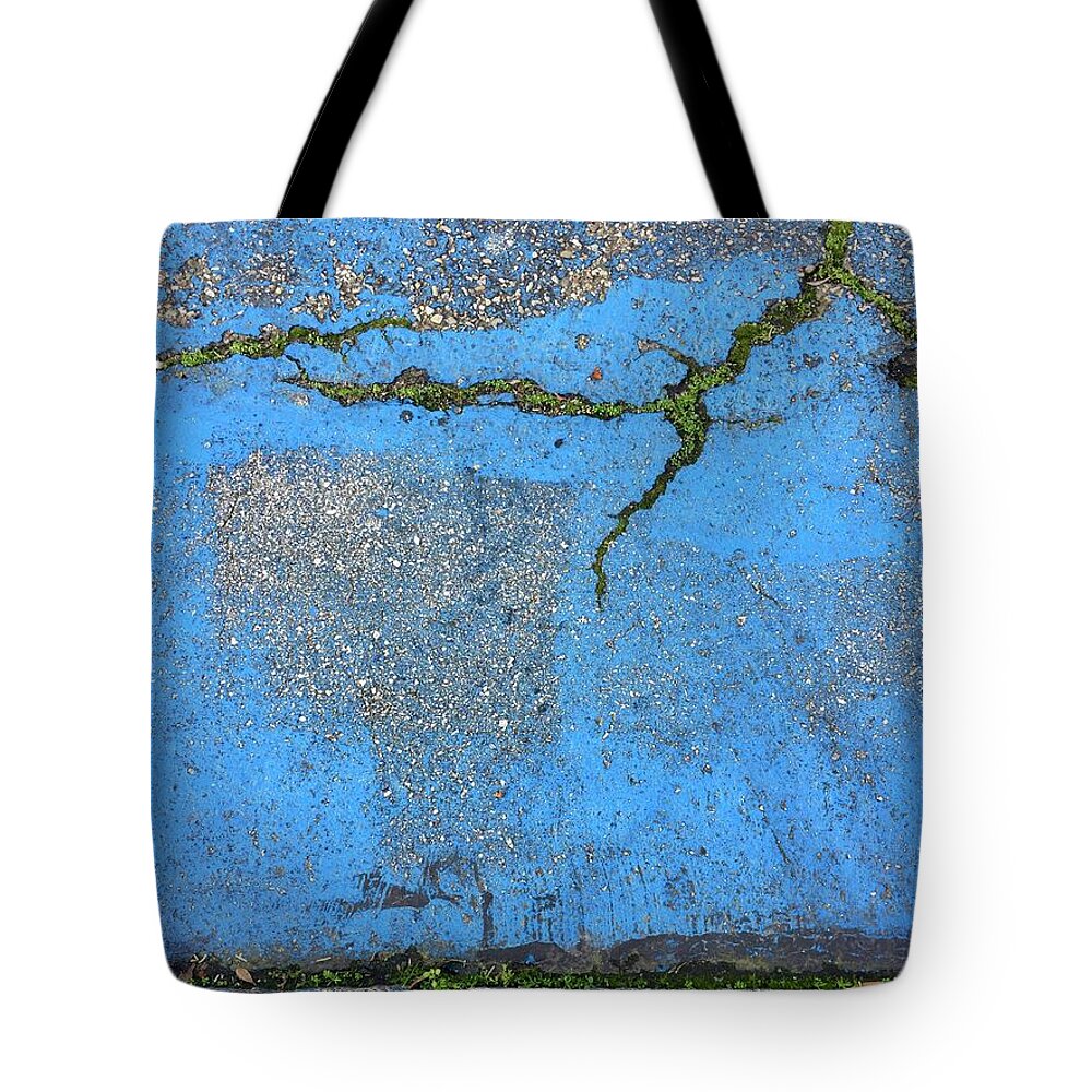Blue Tote Bag featuring the photograph Blue Series 1-5 by J Doyne Miller