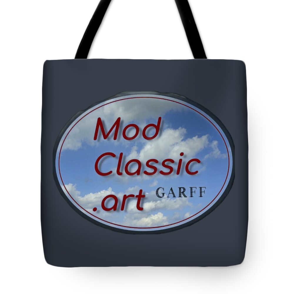 Guitars Tote Bag featuring the painting Blue Sky ModClassic Art by Enrico Garff