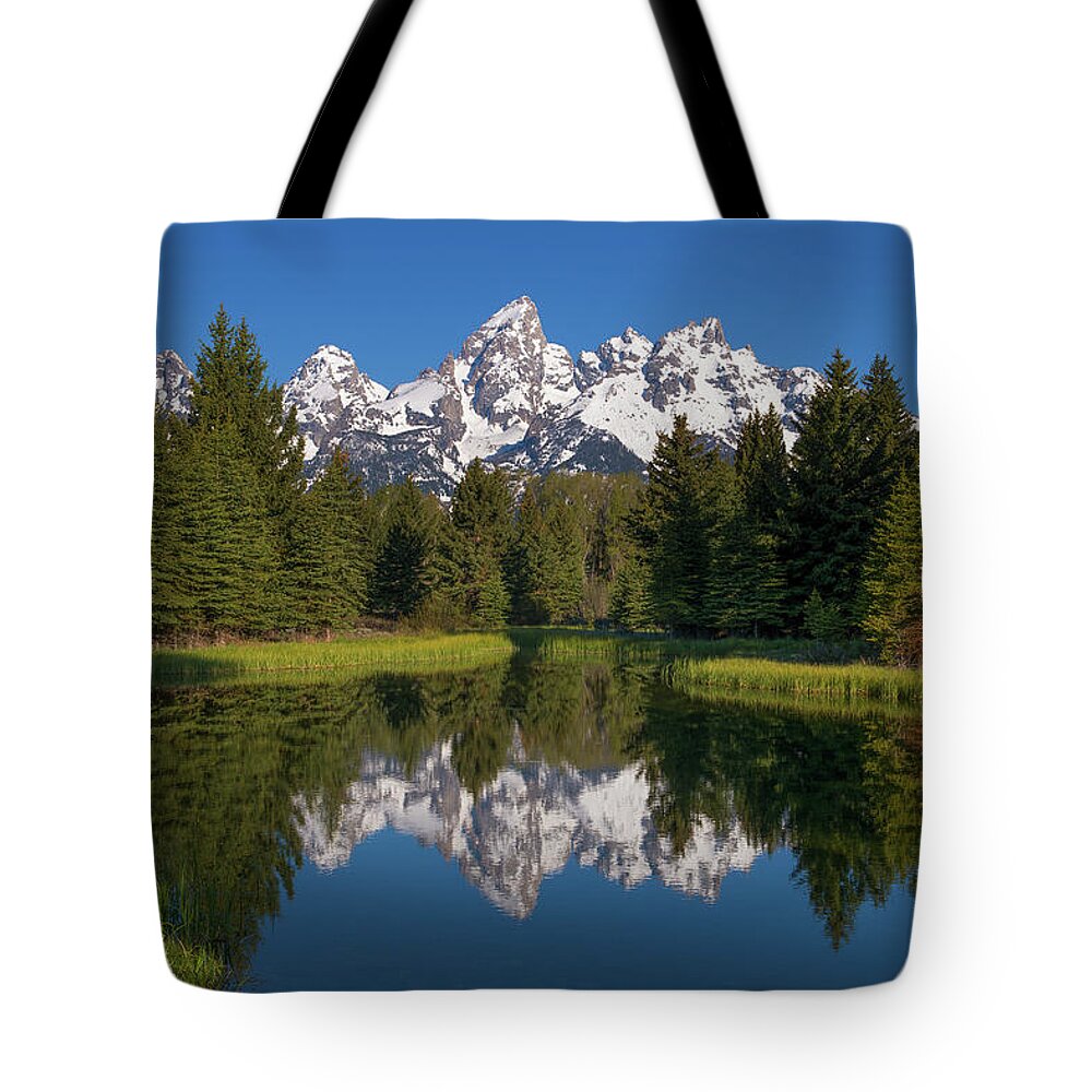 Grand Tote Bag featuring the photograph Bluebird Skies by Patrick Campbell