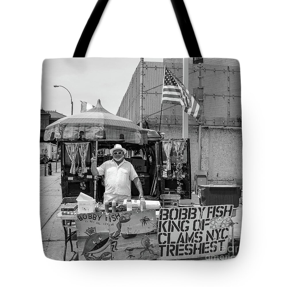 Bobby Fish Tote Bag featuring the photograph Bobby Fish by Cole Thompson