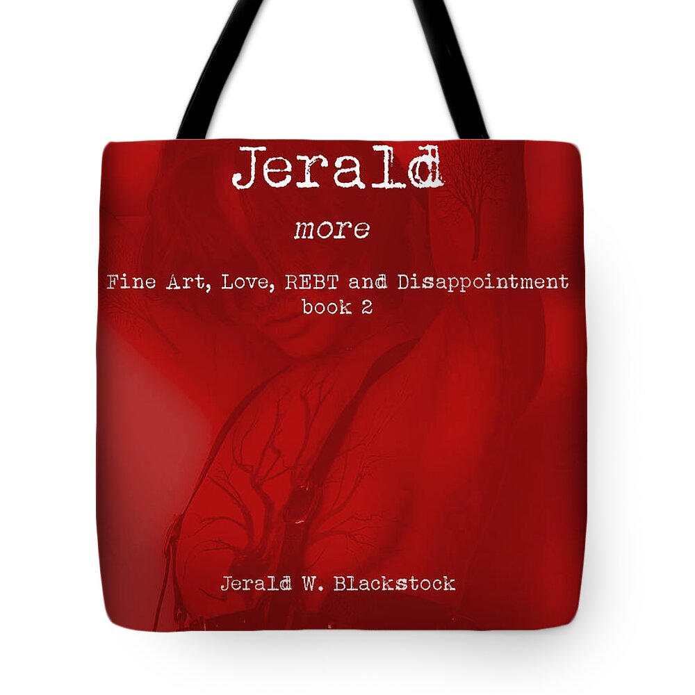  Tote Bag featuring the digital art Book 2 by Jerald Blackstock