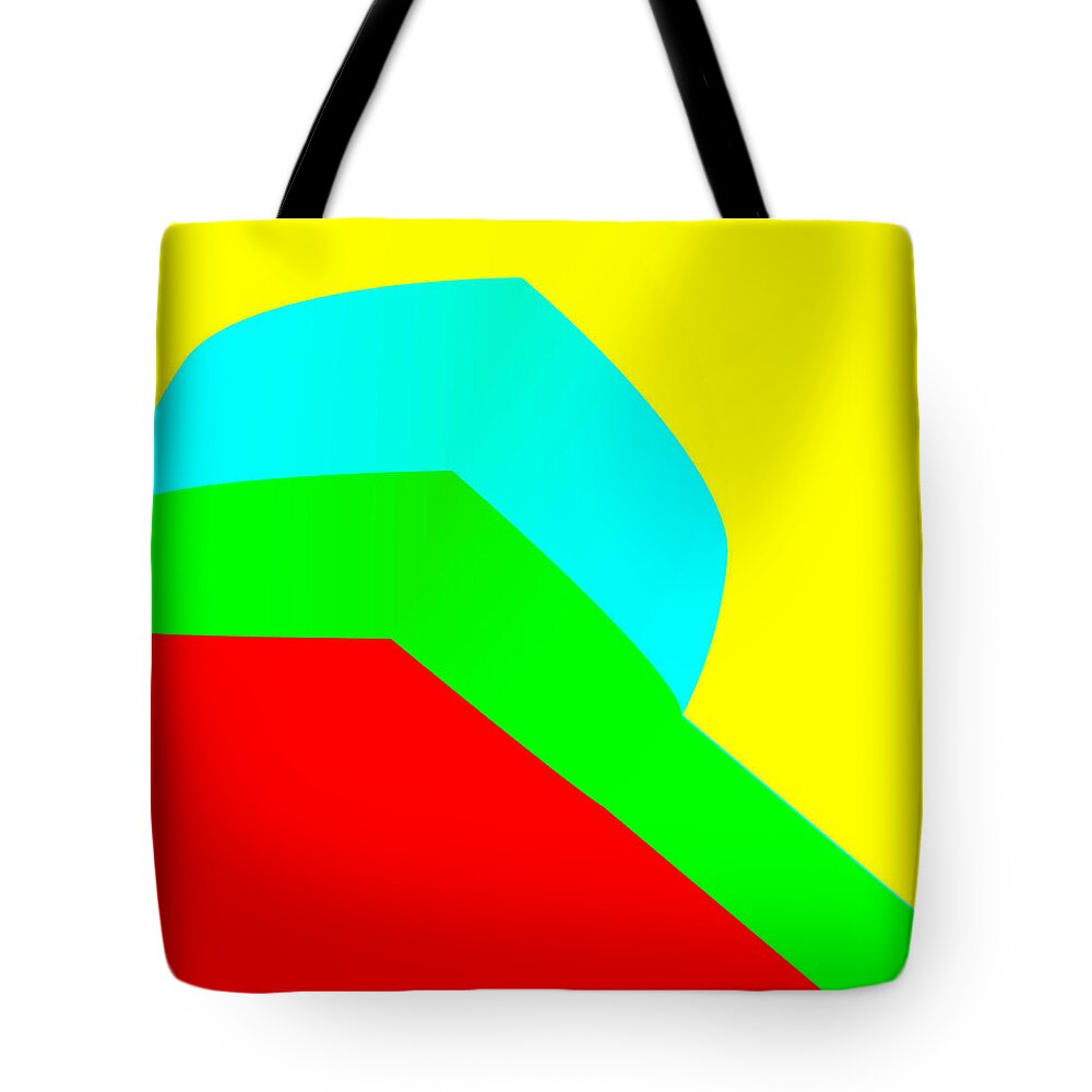  Tote Bag featuring the digital art Breaking Boundaries Part 235 by The Lovelock experience