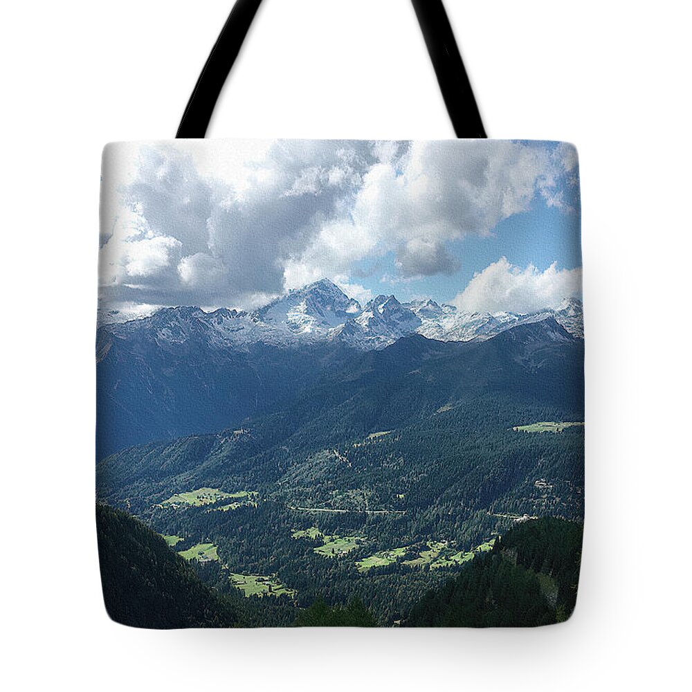 Brenta Dolomites Tote Bag featuring the photograph Brenta Dolomites by Deborah League