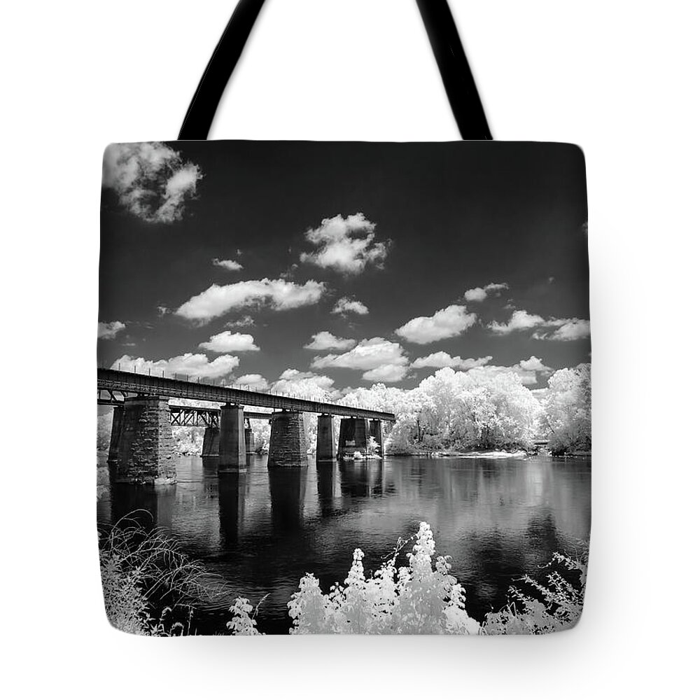 2016 Tote Bag featuring the photograph Brickworks-72 by Charles Hite