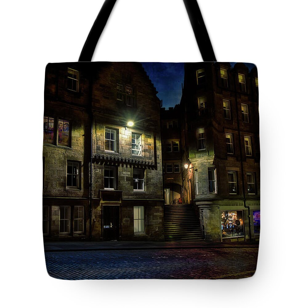 Night Tote Bag featuring the photograph Briston's Close by Micah Offman
