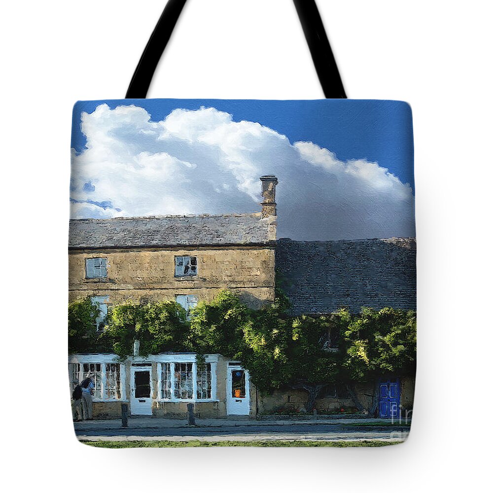 Broadway Tote Bag featuring the photograph Broadway Window Shopping by Brian Watt