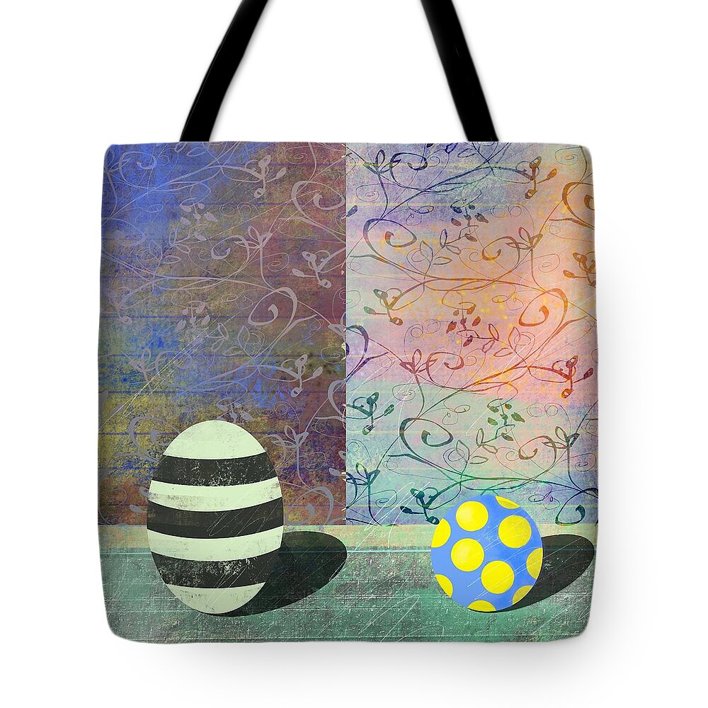 Tote Bag featuring the digital art Brother and Sister by Steve Hayhurst