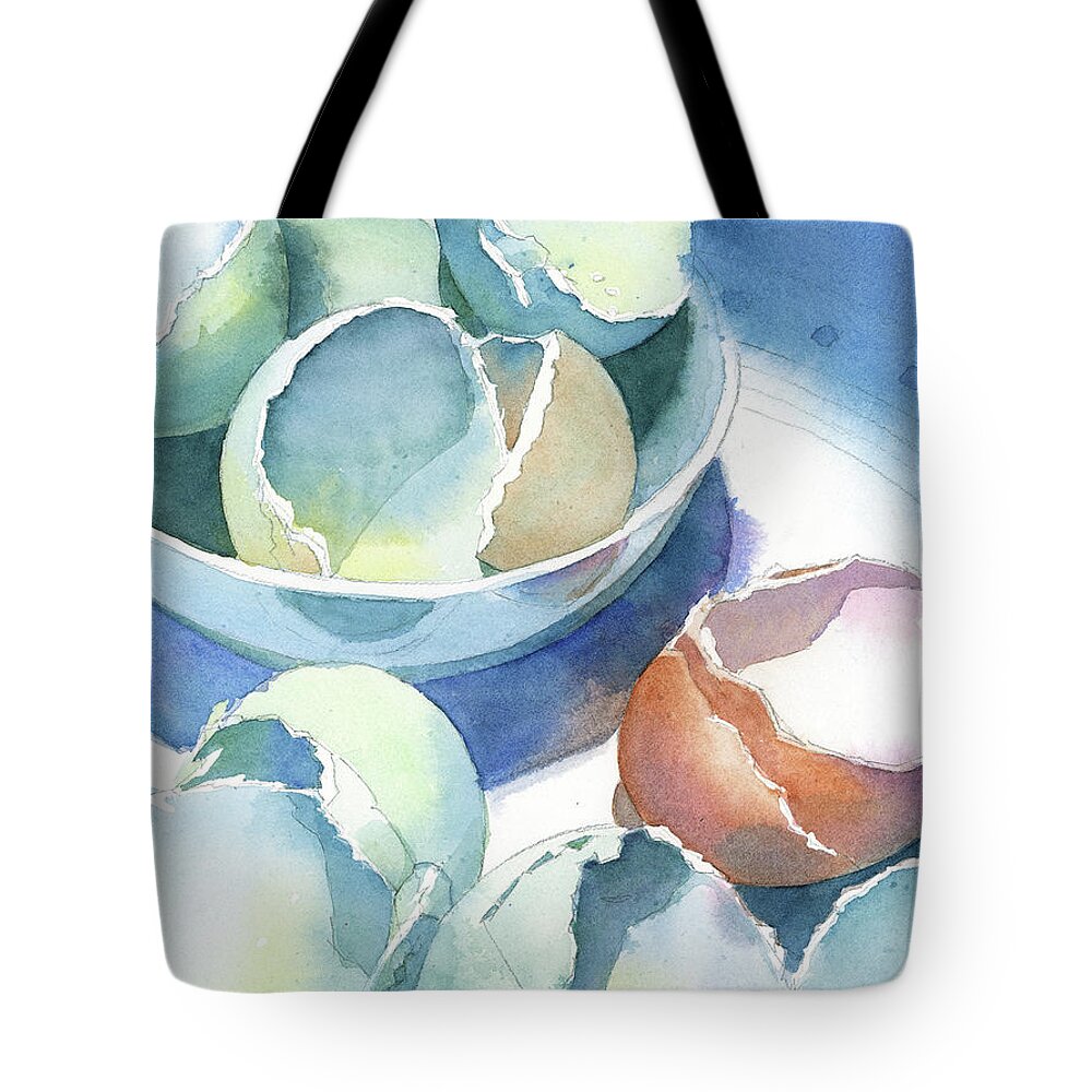 Brunch Tote Bag featuring the painting Brunch by Lois Blasberg