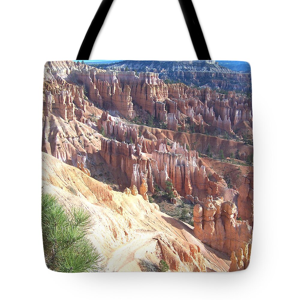 Bryce Canyon Tote Bag featuring the photograph Bryce Canyon by Constance DRESCHER