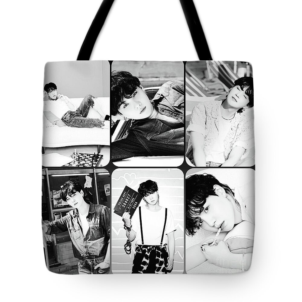 BTS V Bag BTS Taehyung BTS Inspired Canvas Tote Bag Kpop 