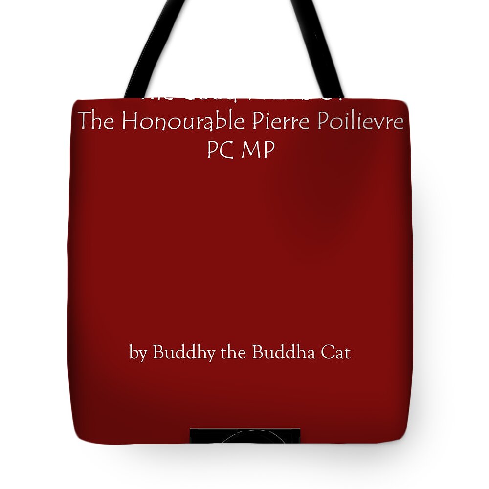  Tote Bag featuring the digital art Buddhy Wrote A Book by Jerald Blackstock