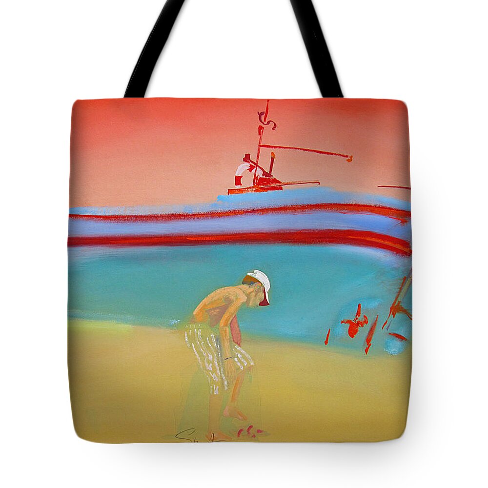 Boy Tote Bag featuring the painting Cabin Boy by Charles Stuart