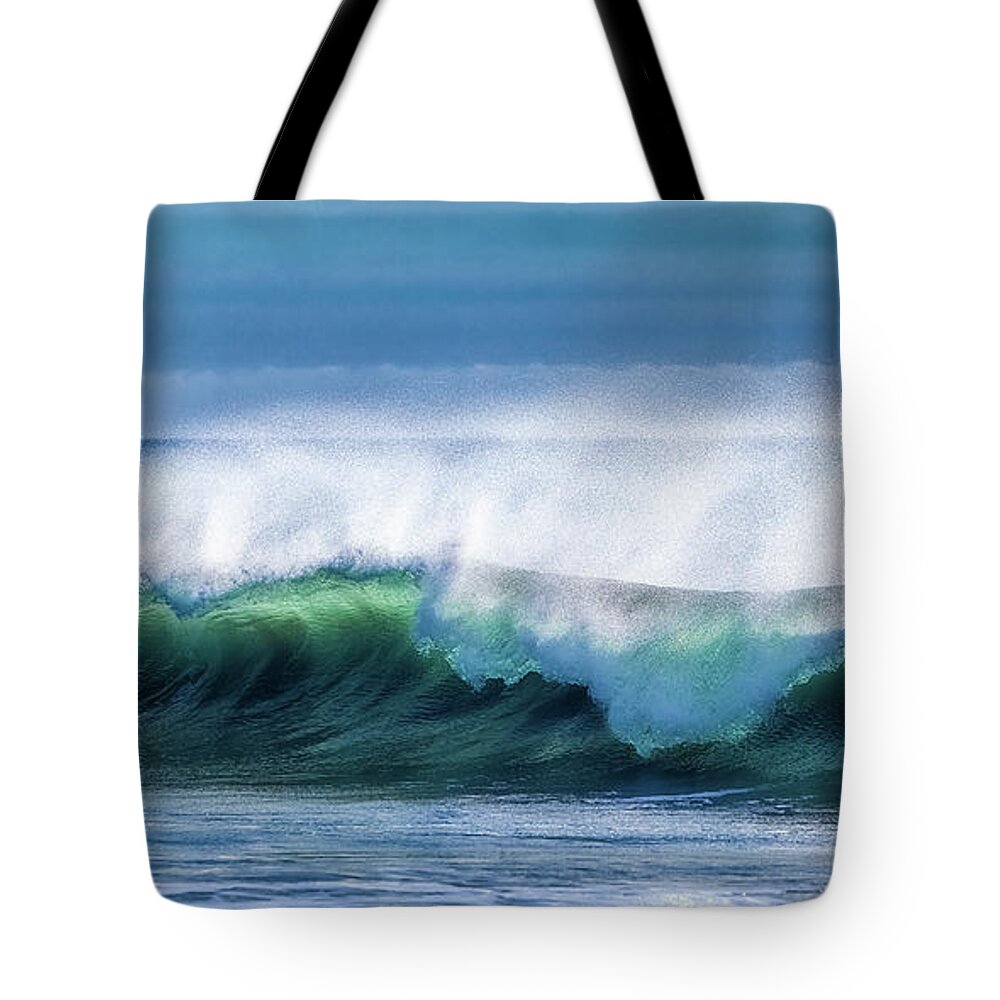 Surf Tote Bag featuring the photograph Cabo Breaking Wave by Paul Bartell