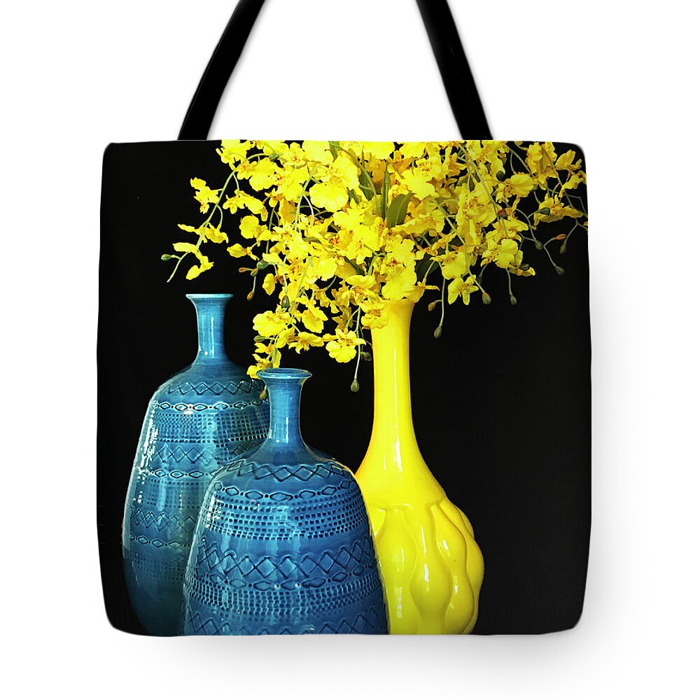 Still Life Tote Bag featuring the photograph Cadmium Cluster 2 by Rick Locke - Out of the Corner of My Eye