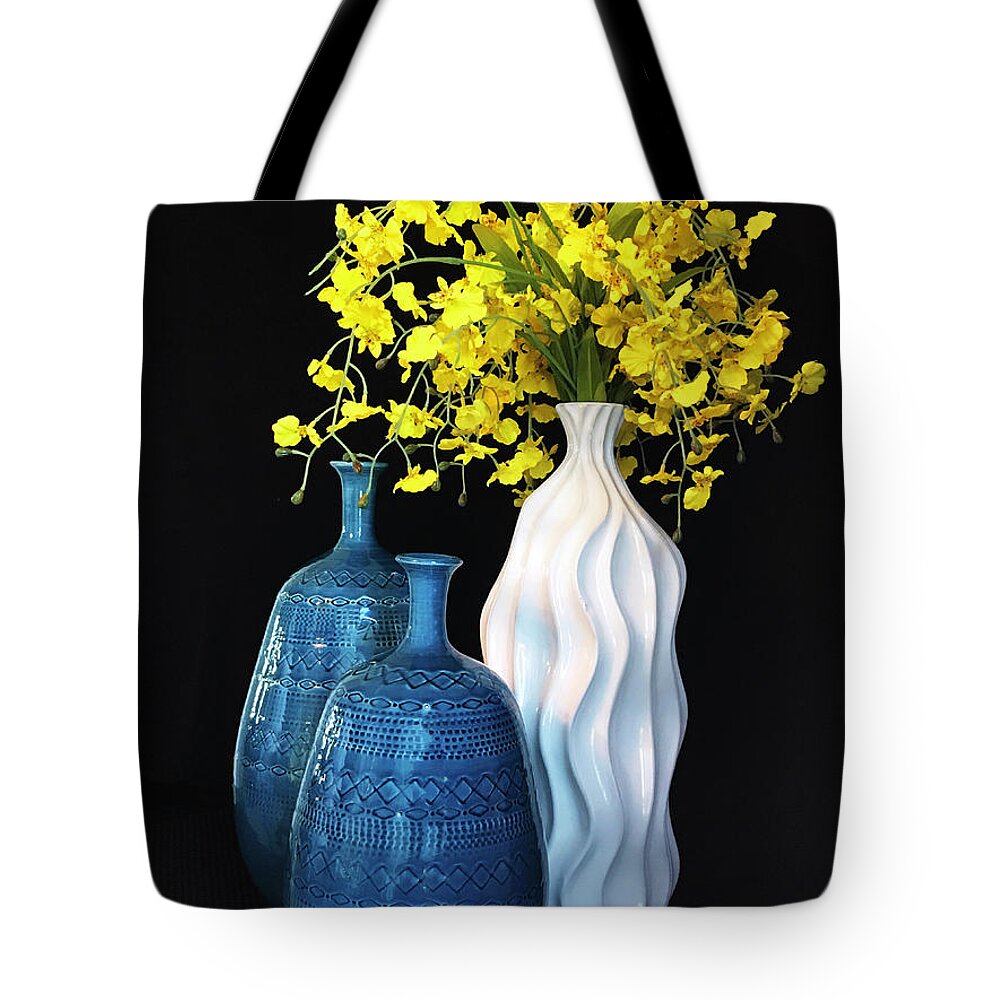 Still Life Tote Bag featuring the photograph Cadmium Cluster by Rick Locke - Out of the Corner of My Eye