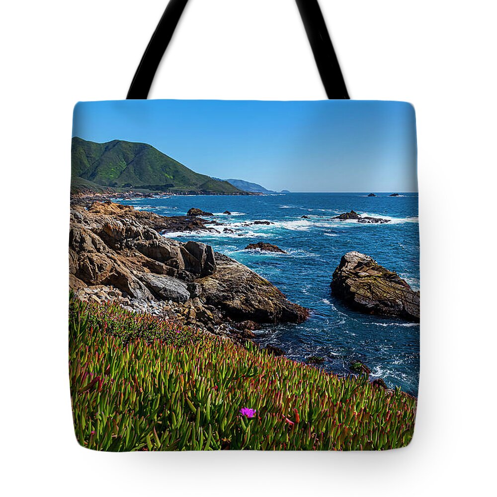 Big Sur Tote Bag featuring the photograph California Coast by Rich Cruse