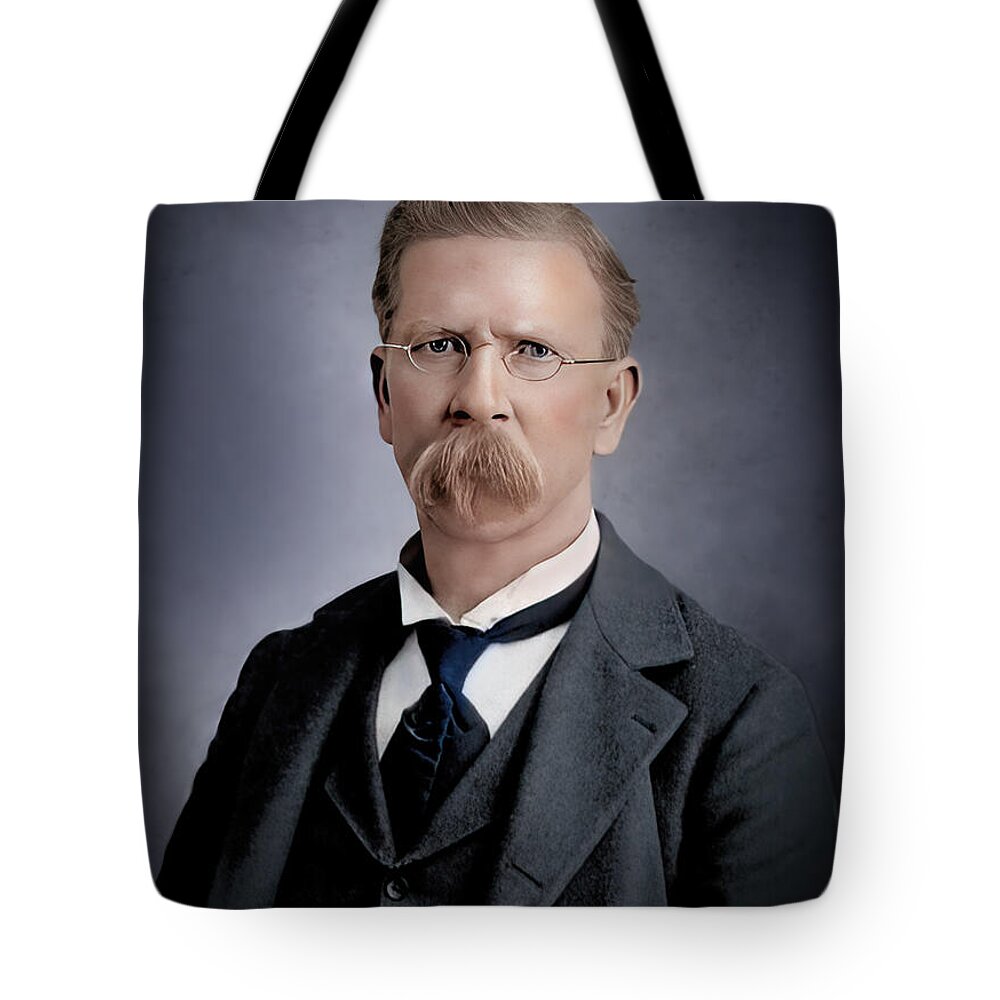 Luther Denny Tote Bag featuring the photograph Captain Denny by Shelia Hunt
