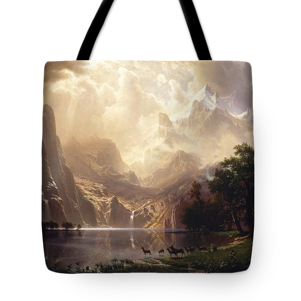 Sky Tote Bag featuring the painting Captivating Sky by James Inlow