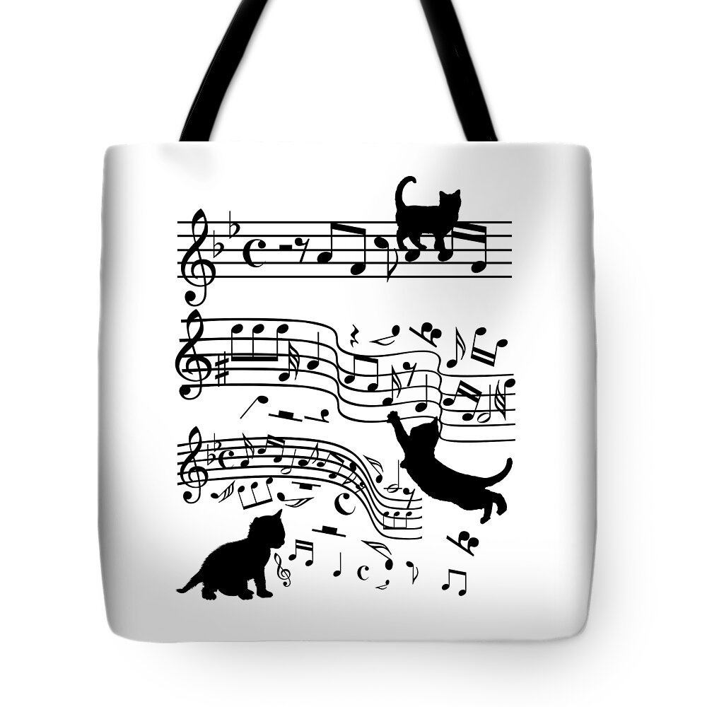 Alto Clef Tote Bag Music Gift Viola Tote Bag 