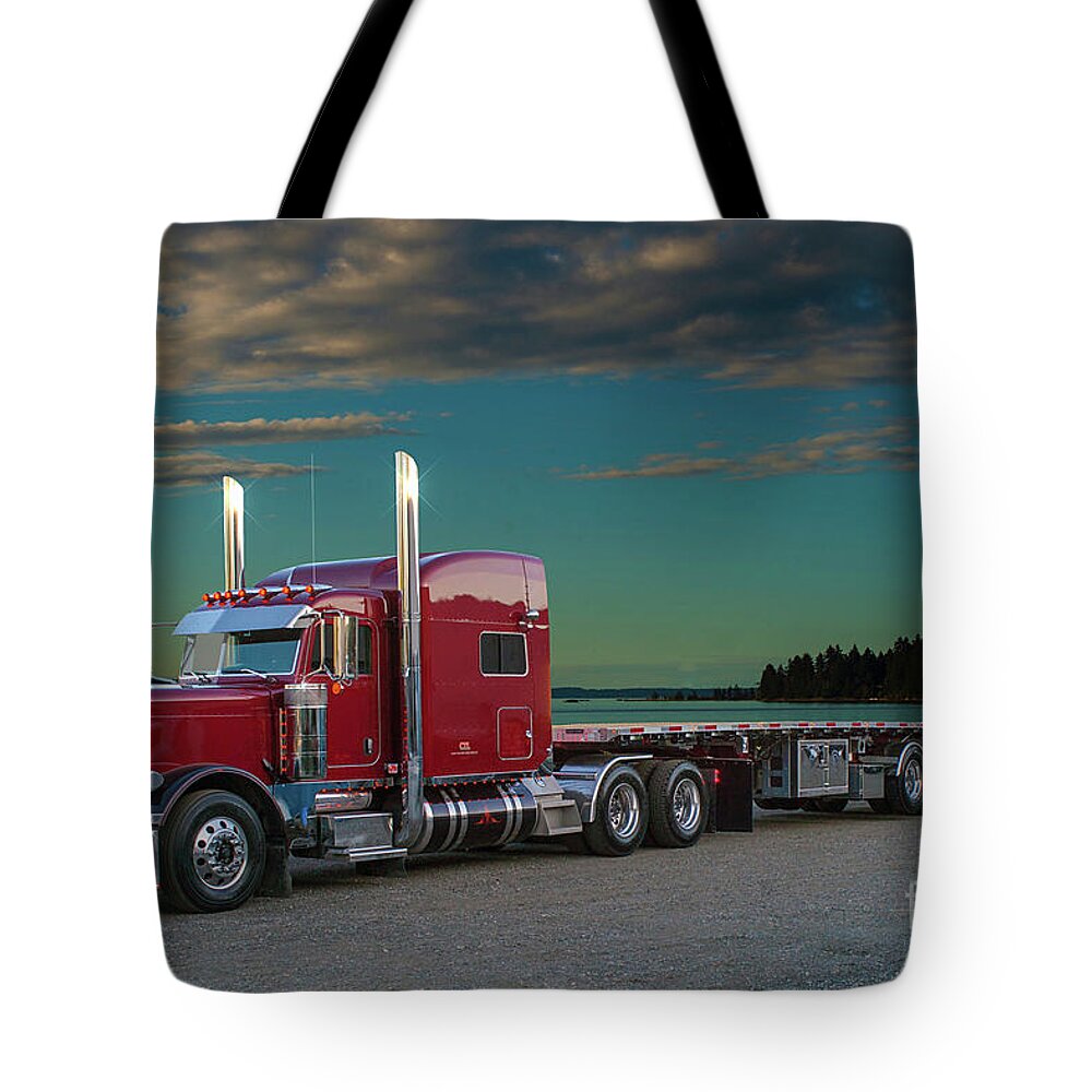 Big Rigs Tote Bag featuring the photograph Catr1791-21 by Randy Harris