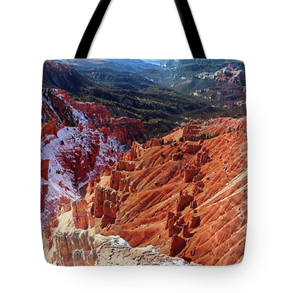 Mountain Tote Bag featuring the photograph Cedar Breaks National Monument, Utah by Aurelia Schanzenbacher