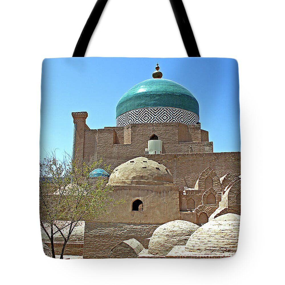  Tote Bag featuring the photograph Central Asia 12 by Eric Pengelly