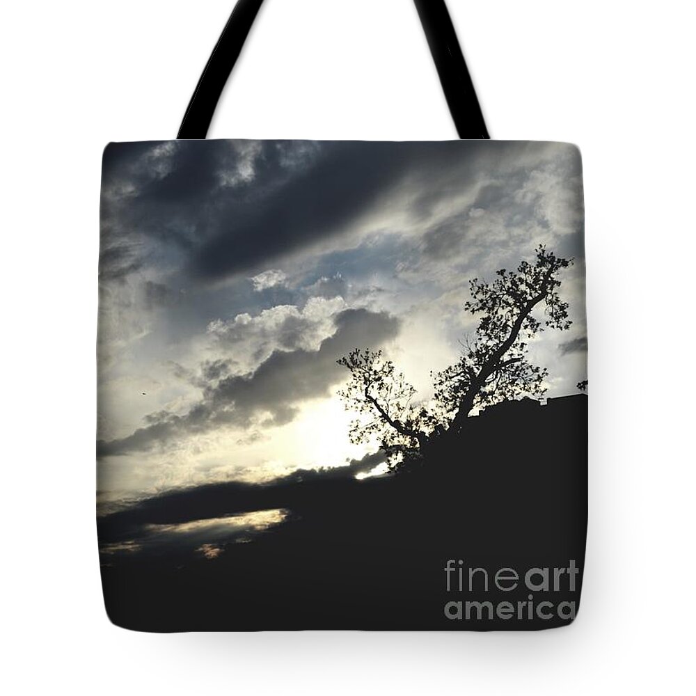 Sunset Photograph Tote Bag featuring the photograph Changing Light by Expressions By Stephanie
