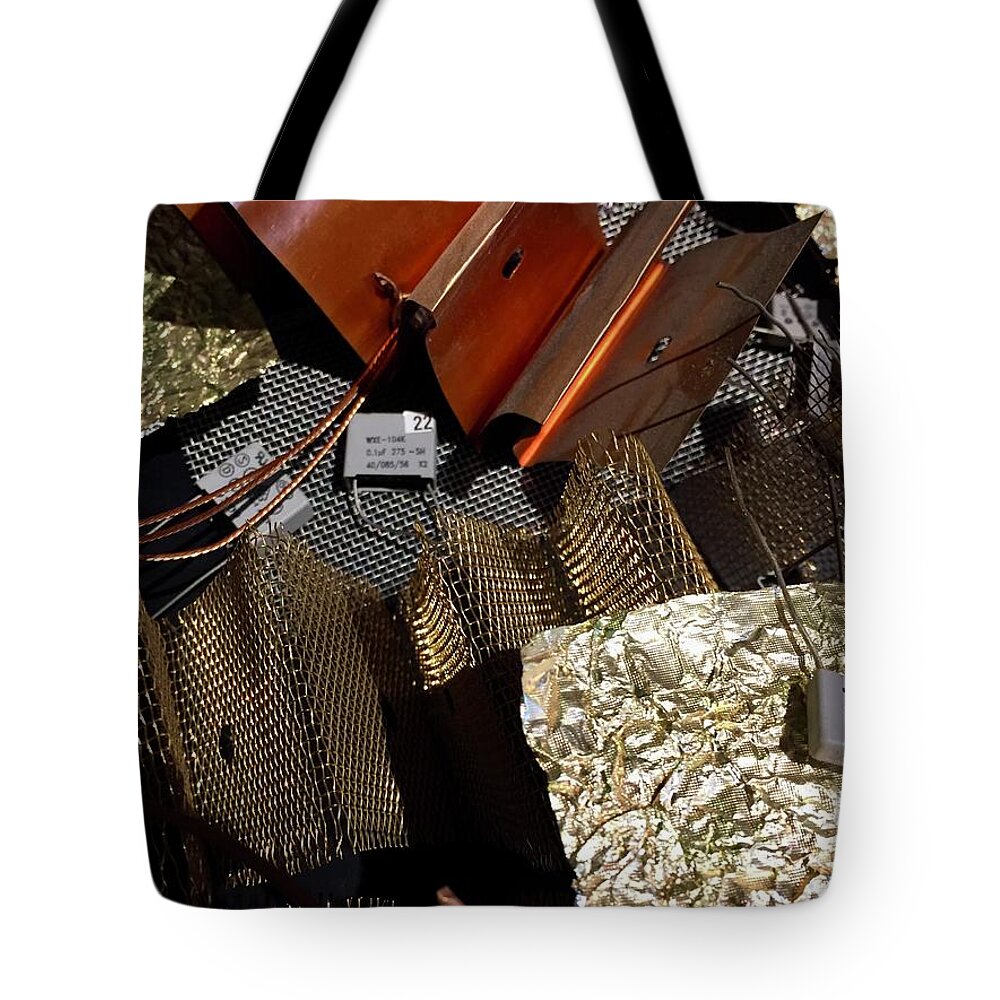 Chaos Tote Bag featuring the photograph Chaos Series 1-1 by J Doyne Miller