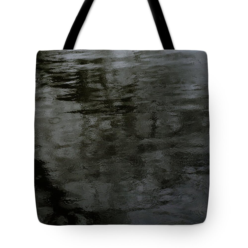  Tote Bag featuring the photograph Charcoal Water by Mary Kobet