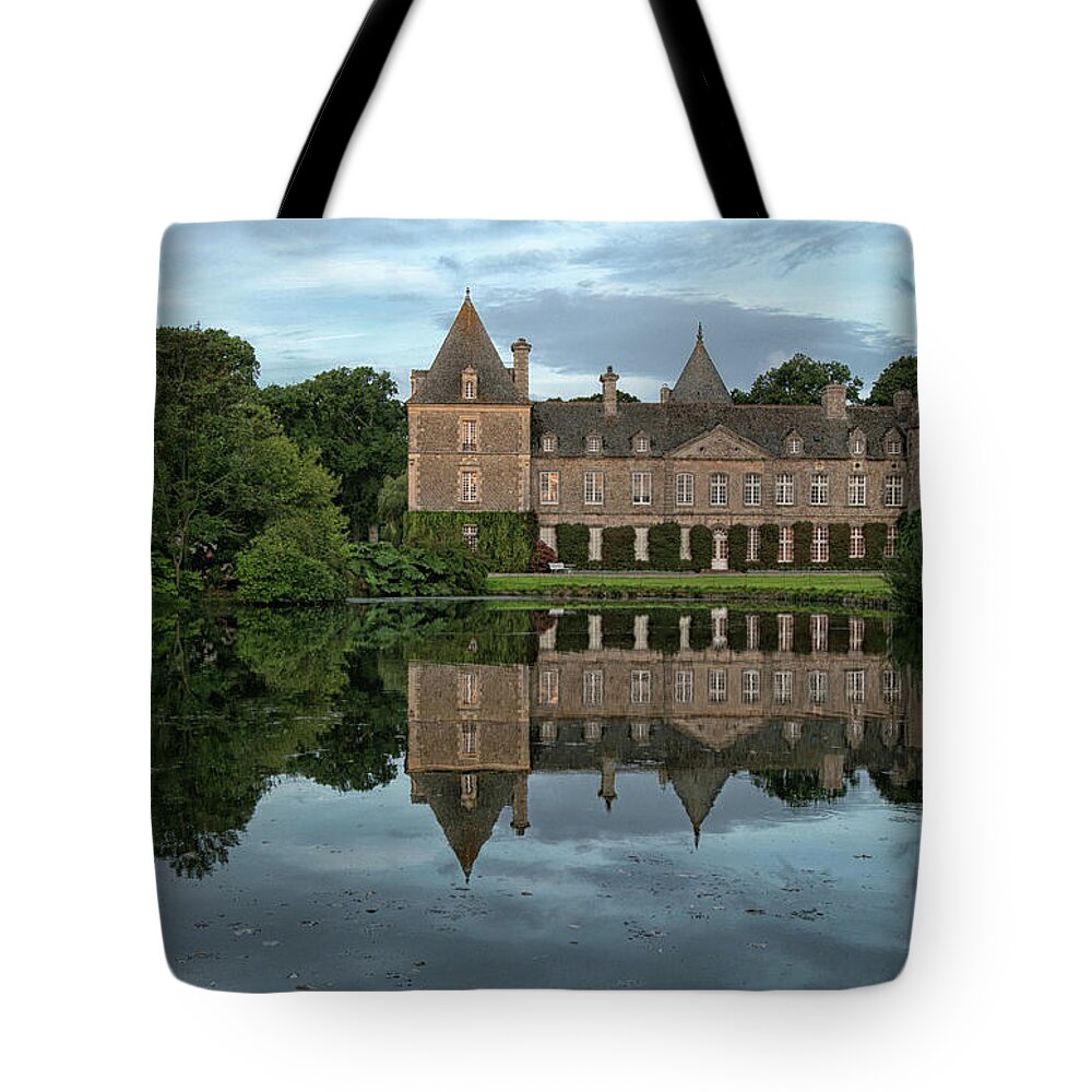 France Tote Bag featuring the photograph Chateau de Tocqueville by Lisa Chorny