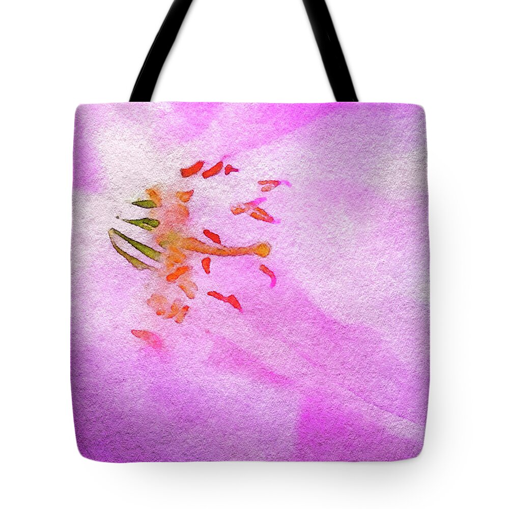 Cherry Blossom Festival Tote Bag featuring the painting Cherry Blossom Festival by Susan Maxwell Schmidt