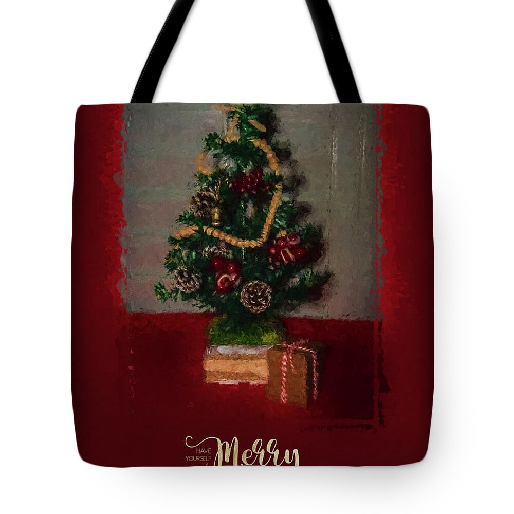 Holiday Tote Bag featuring the photograph Christmas Card 0884 by Cathy Kovarik