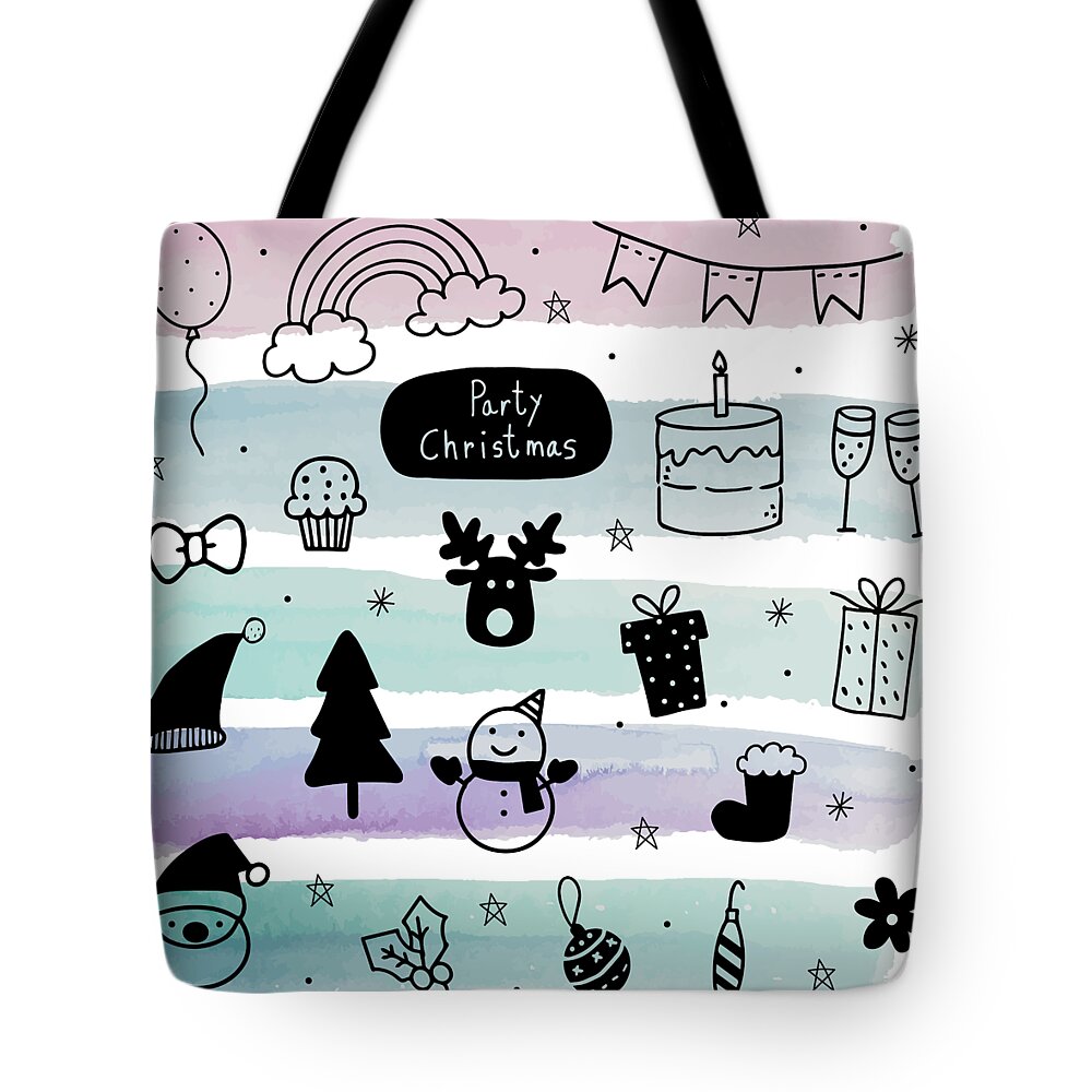 Hand-painted Icon Tote Bags