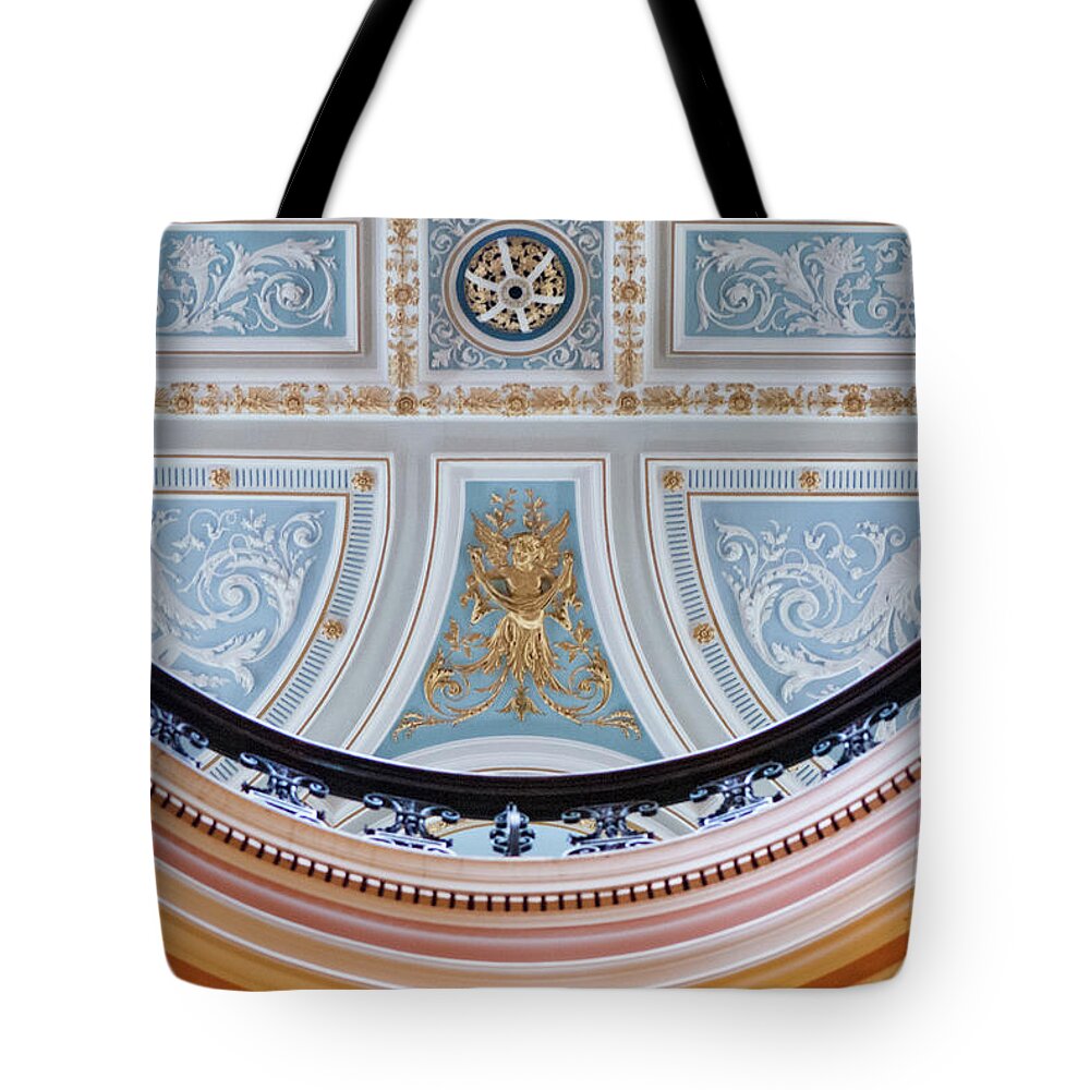 Architecture Tote Bag featuring the photograph City Chambres, Glasgow by Moira Law