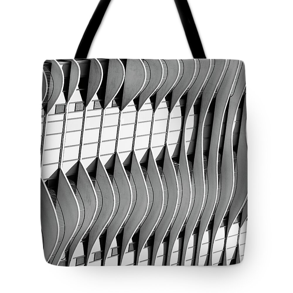 Abstract Tote Bag featuring the photograph City Spectacular by Christi Kraft
