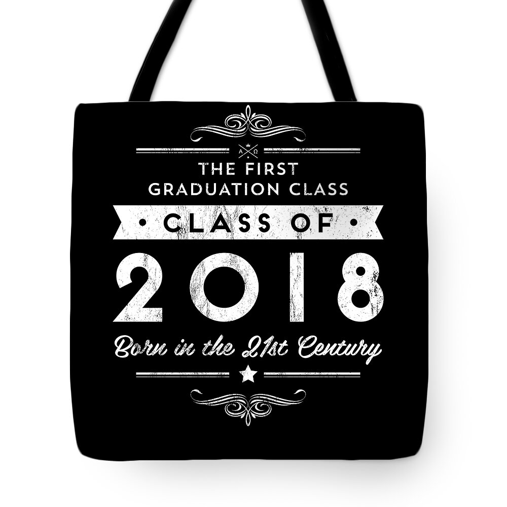 Class Of 2018 Millennial Y2K 21St Century Graduation Tote Bag by Noirty  Designs - Pixels