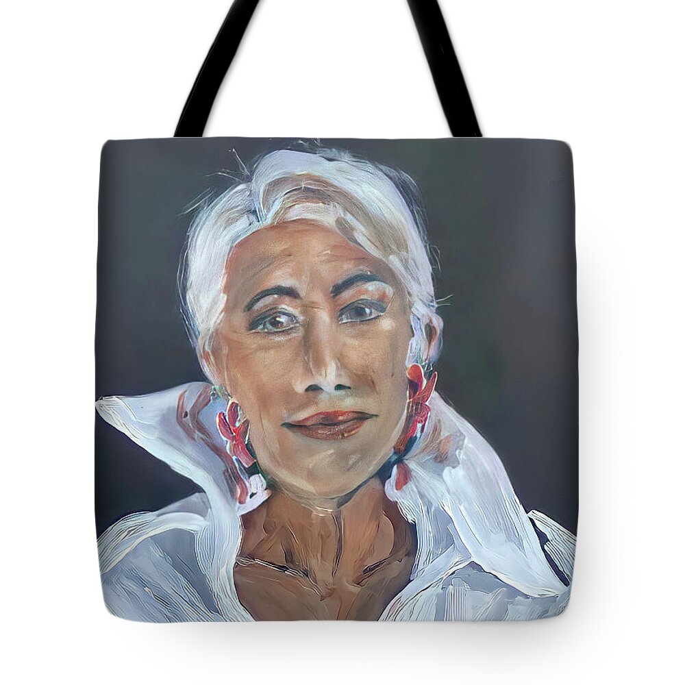 Class Tote Bag featuring the mixed media Class Volume 2 by Ciet Friethoff