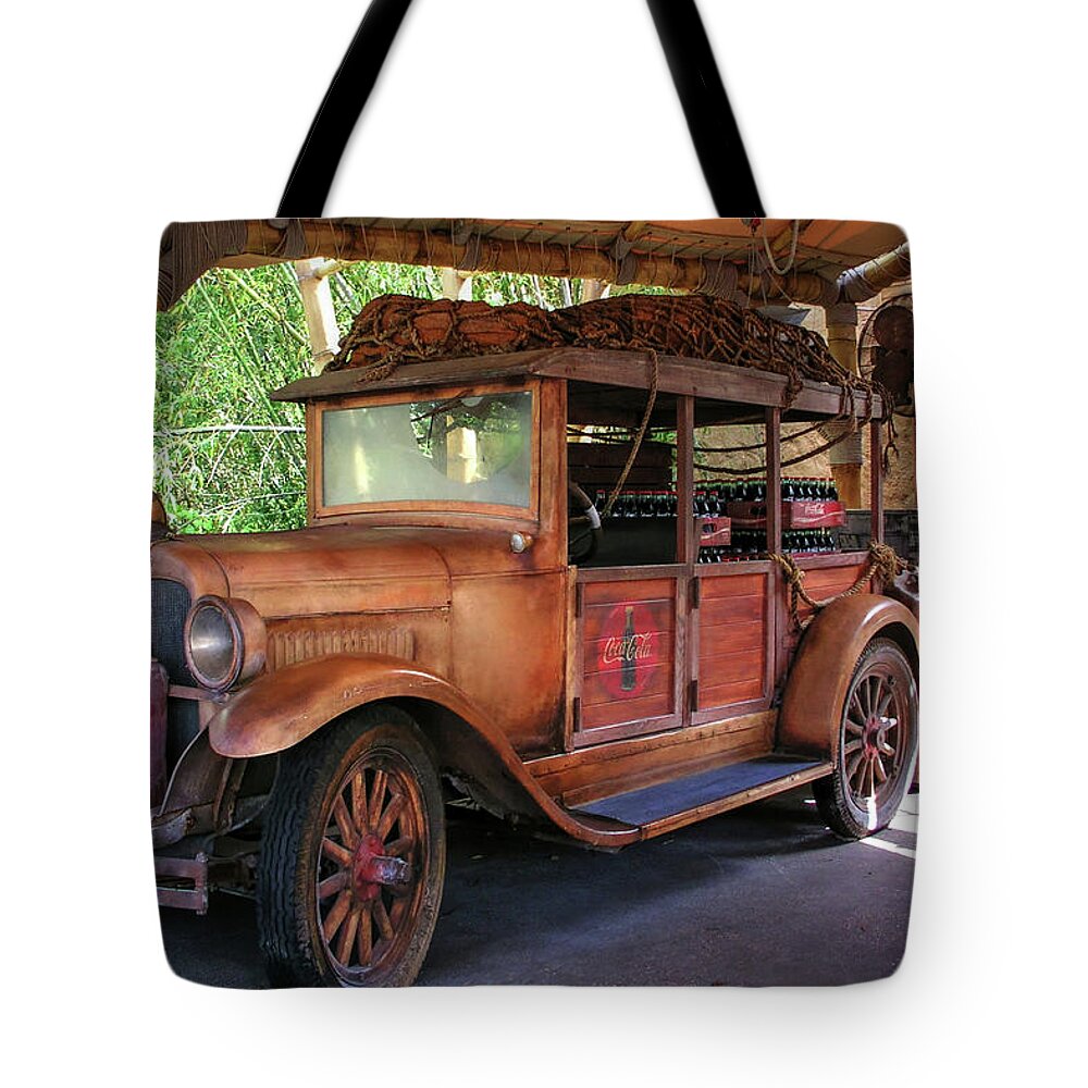 Fine Art Tote Bag featuring the photograph Classic Coke by Robert Harris
