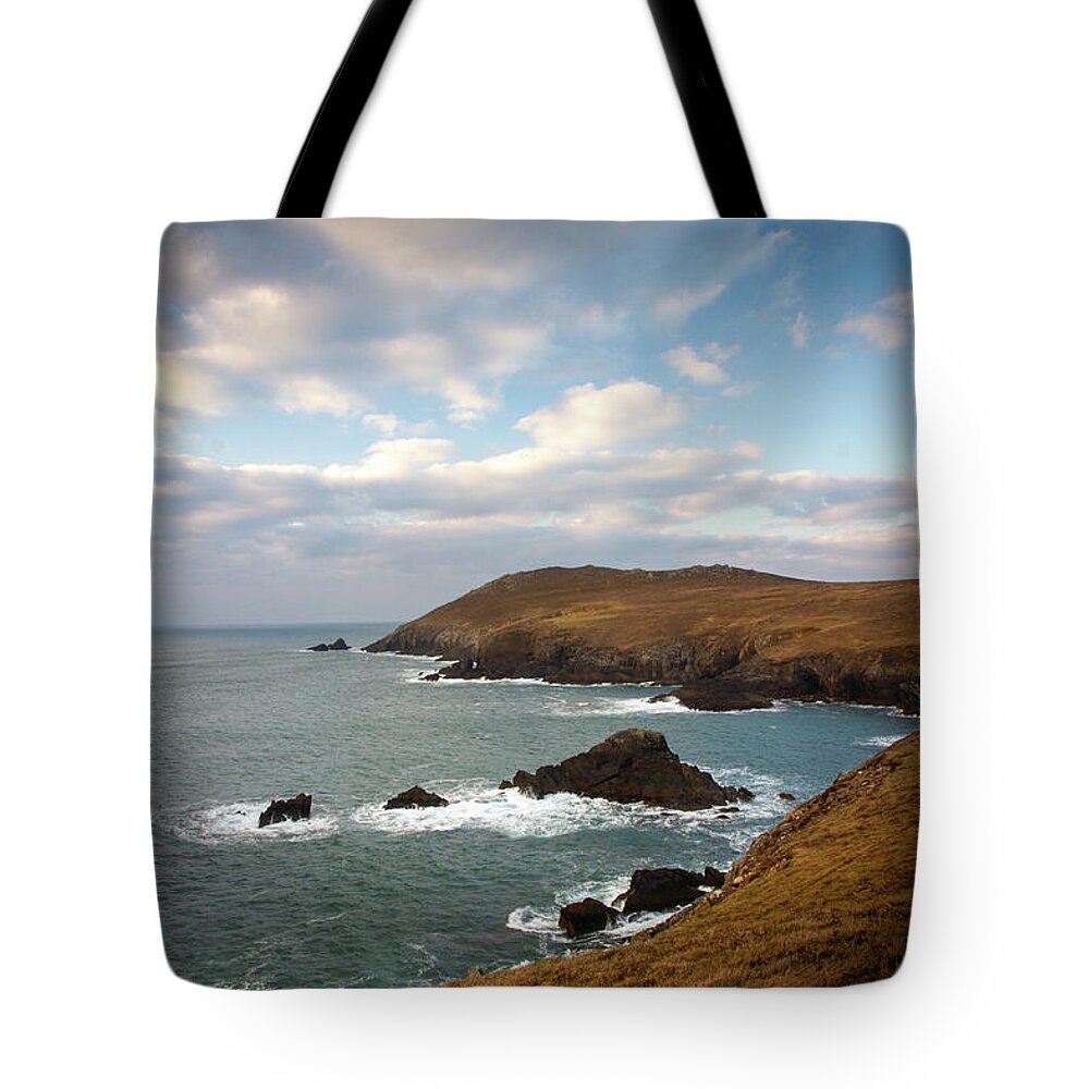 Coast Tote Bag featuring the photograph Cloghe Head by Mark Callanan
