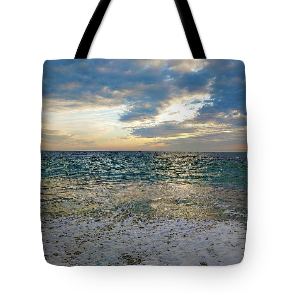 Ocean Tote Bag featuring the photograph Cloud Power by Marcus Jones
