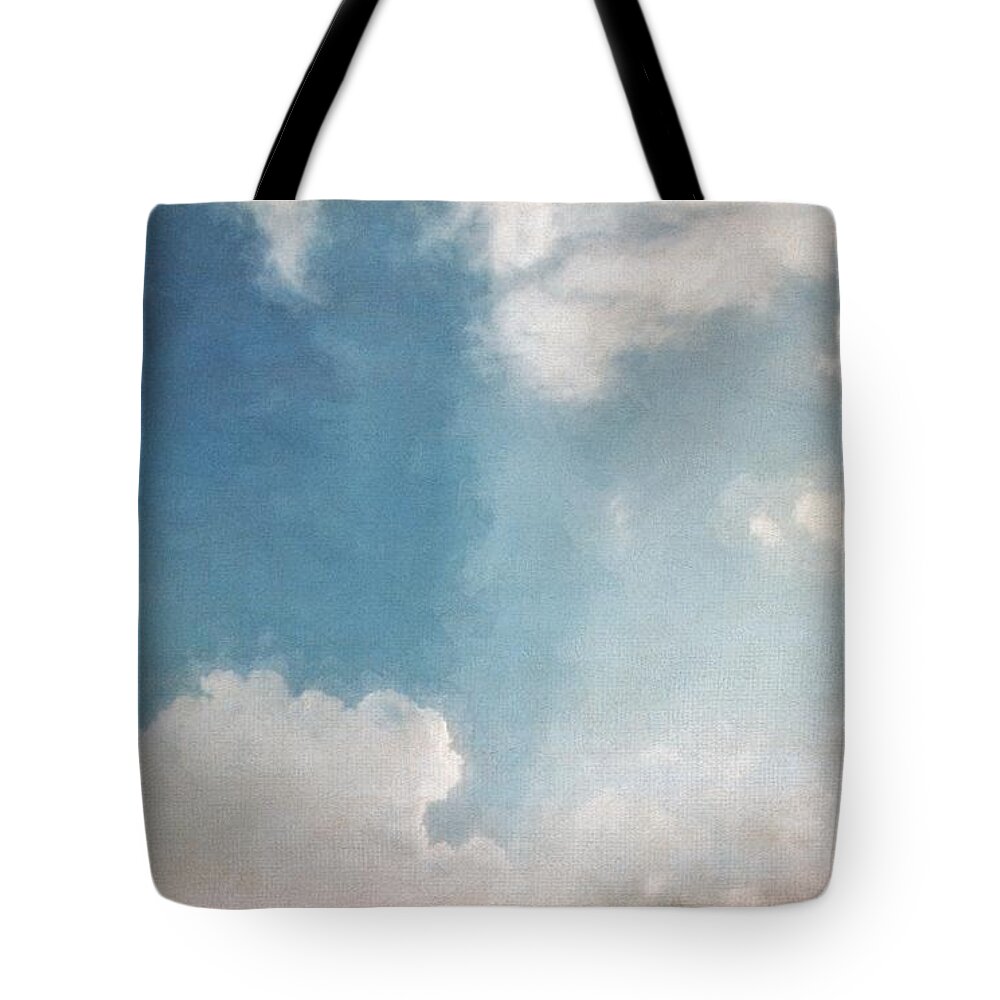 Clouds Tote Bag featuring the photograph Cloud Shine by Diane Chandler