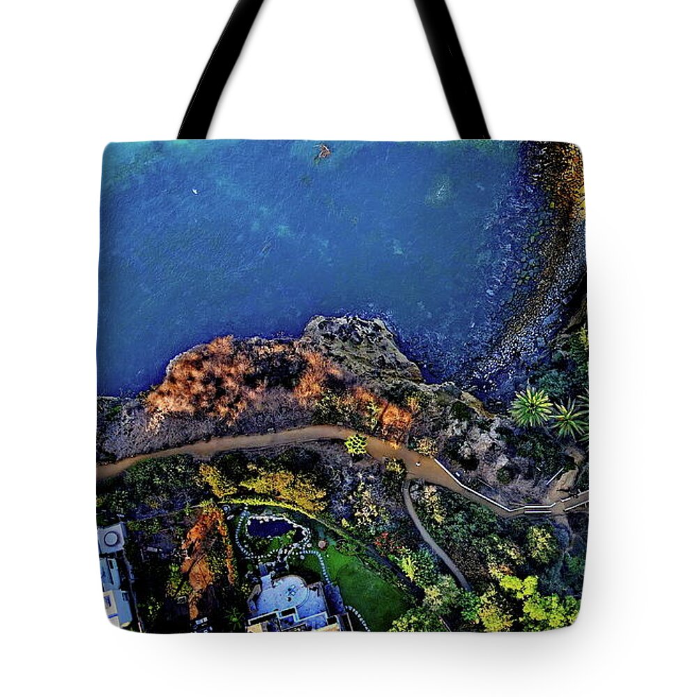 Walk Tote Bag featuring the photograph Coast Walk Trail - La Jolla by Russ Harris